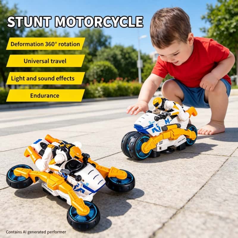 Electric Stunt Transformable M - огляд і ціна Kids Toys Xmas