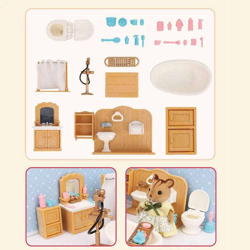 Dollhouse Miniature Gift box p - огляд і ціна Kids Toys Kitchen Set