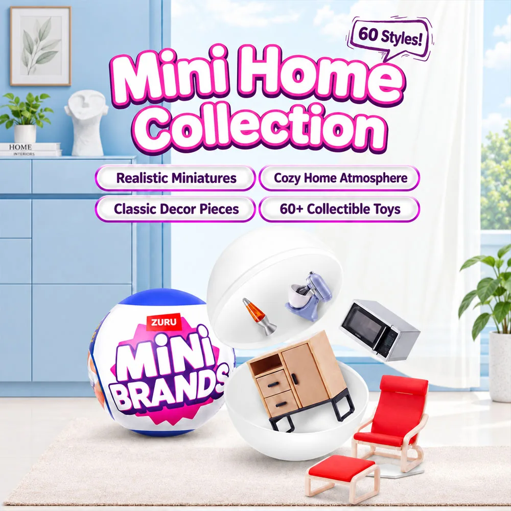 ZURU Mini Brands Home Series 6 - огляд і ціна Kids Toys Kitchen Set