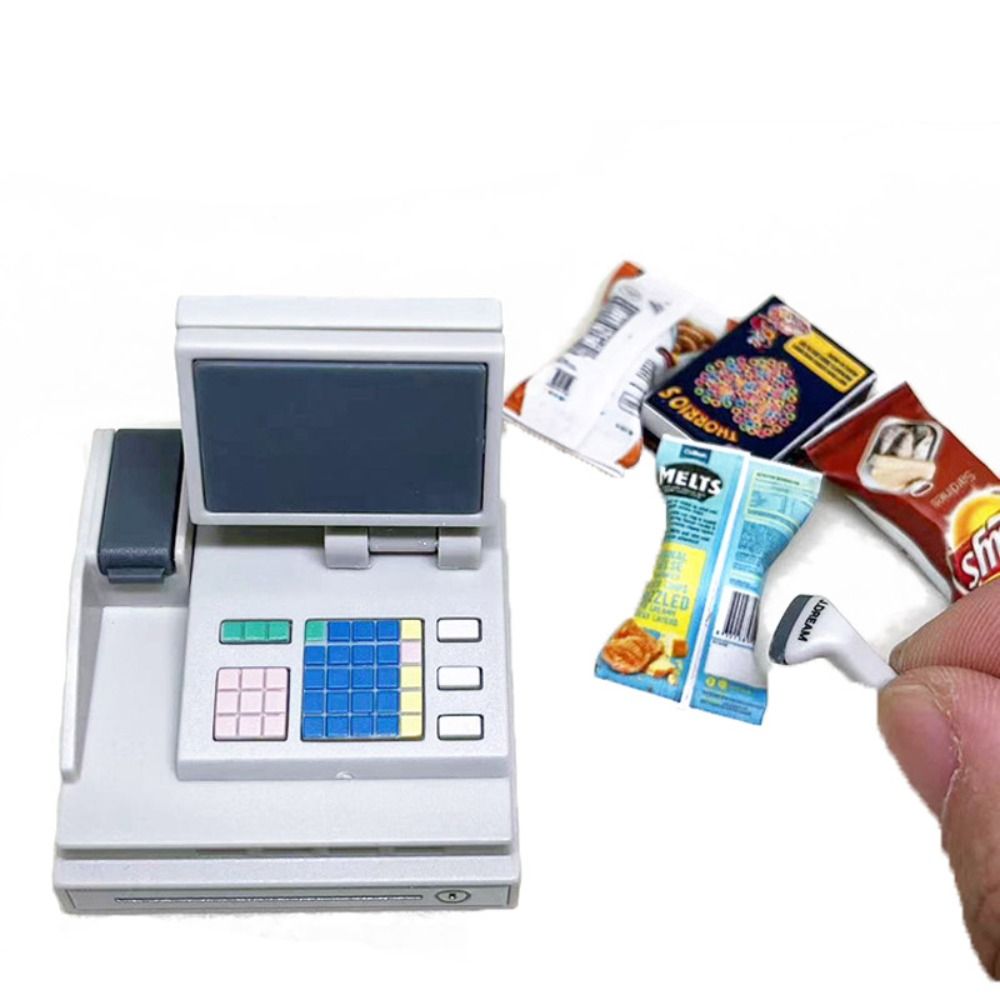 1:6/1:12 Scale Dollhouse POS M - огляд і ціна Toy Cash Register