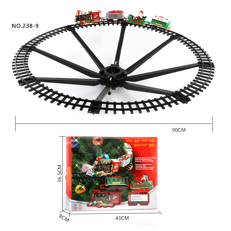 Electric Christmas Train Set M - огляд і ціна Kids Toys Xmas