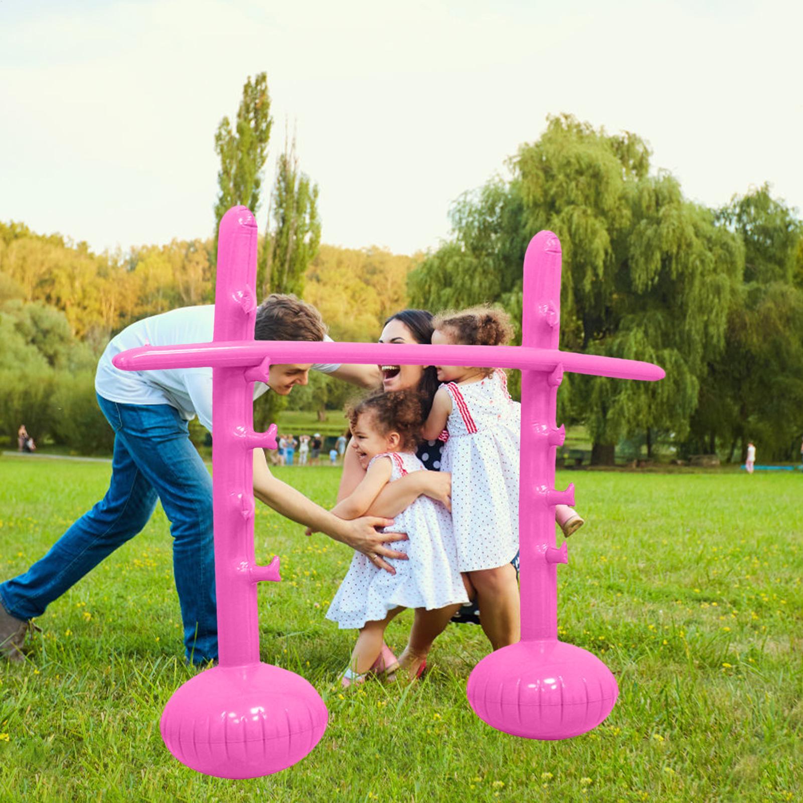 130CM Inflatable Limbo Game Se - огляд і ціна Kids Yard Toys